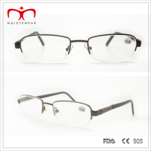 Half Rim Metal Reading Glasses with Spring Temple (WRM503034)